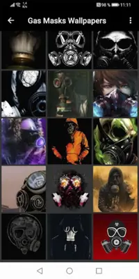 Gas Mask Wallpapers android App screenshot 1